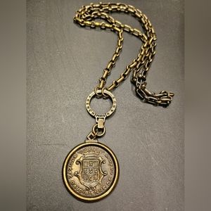 French Kande necklace Savoie medallion
